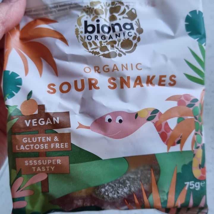 photo of biona organic Organic Sour Snakes shared by @carineandhulda on  26 Nov 2023 - review