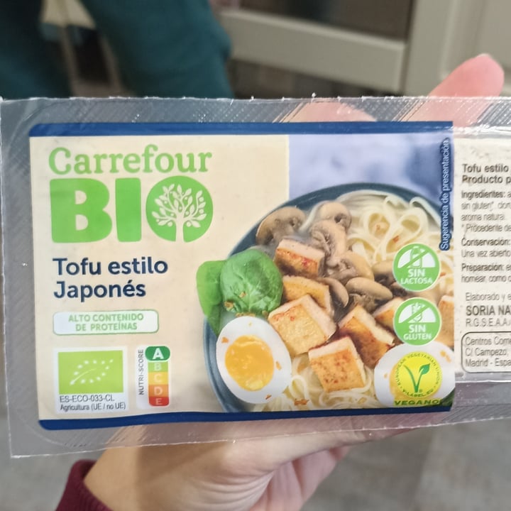 photo of Carrefour Bio Tofu estilo japonés shared by @leiremarcs on  10 Mar 2025 - review