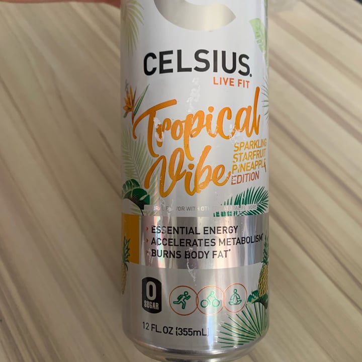 photo of Celsius Tropical Vibe shared by @roserose on  08 May 2024 - review