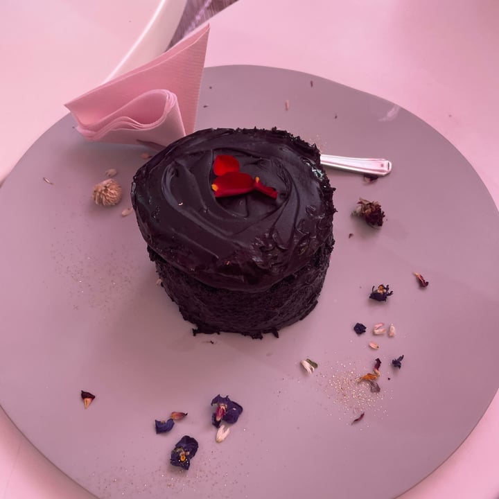 photo of Goddess Cafe Vegan Chocolate Mini Cake shared by @belovedseagull46 on  21 Apr 2024 - review
