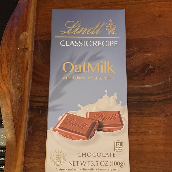 photo of Lindt Classic Recipe OatMilk Chocolate shared by @maccafan1974 on  24 Oct 2024 - review