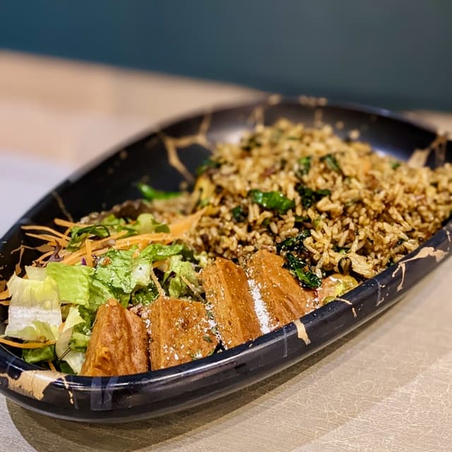 Photo of the dish “Sambal Fried Rice with House-made Nyonya Otah”