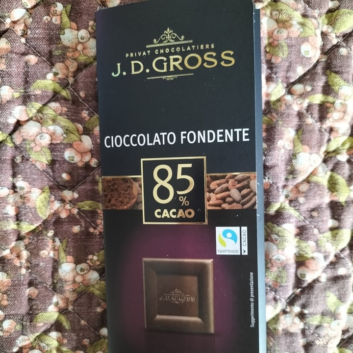 photo of J.D Gross Cioccolato Fondente 85% shared by @sofia46 on  09 May 2024 - review