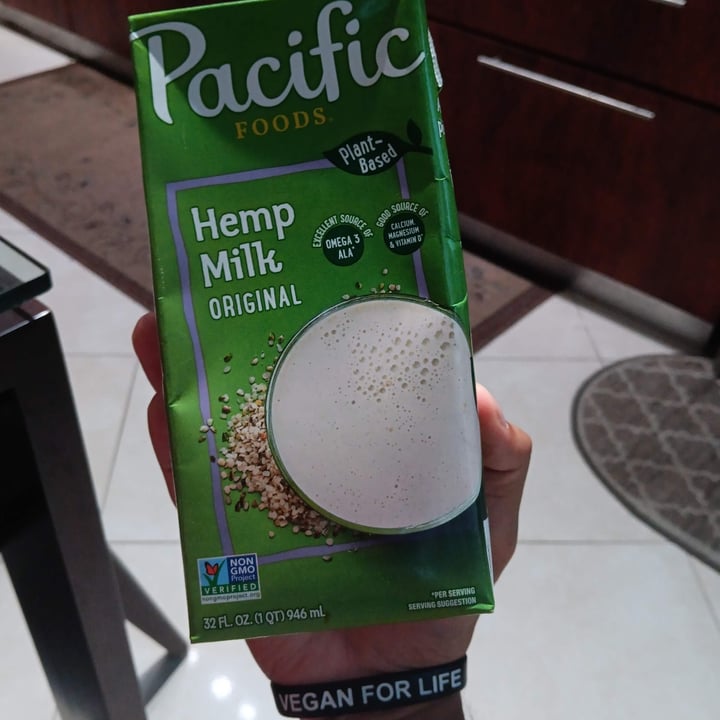 photo of Pacific Foods Hemp Original Milk shared by @lliguerpr96 on  31 Jul 2024 - review