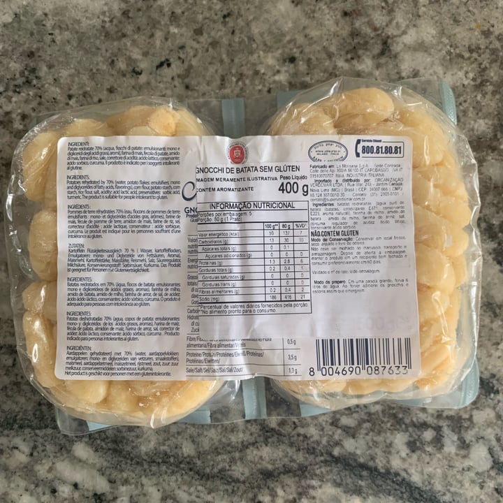 photo of La Molisana Gnocchi di Patate - Gluten Free shared by @vimauro on  28 Dec 2024 - review