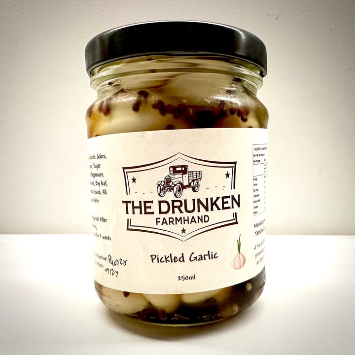 photo of The drunken farmhand Pickled Garlic shared by @itsjustmel on  31 Aug 2025 - review