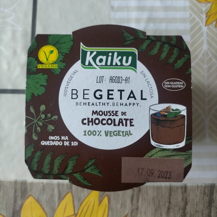 photo of Kaiku Mousse de chocolate shared by @sam666 on  20 Sep 2023 - review