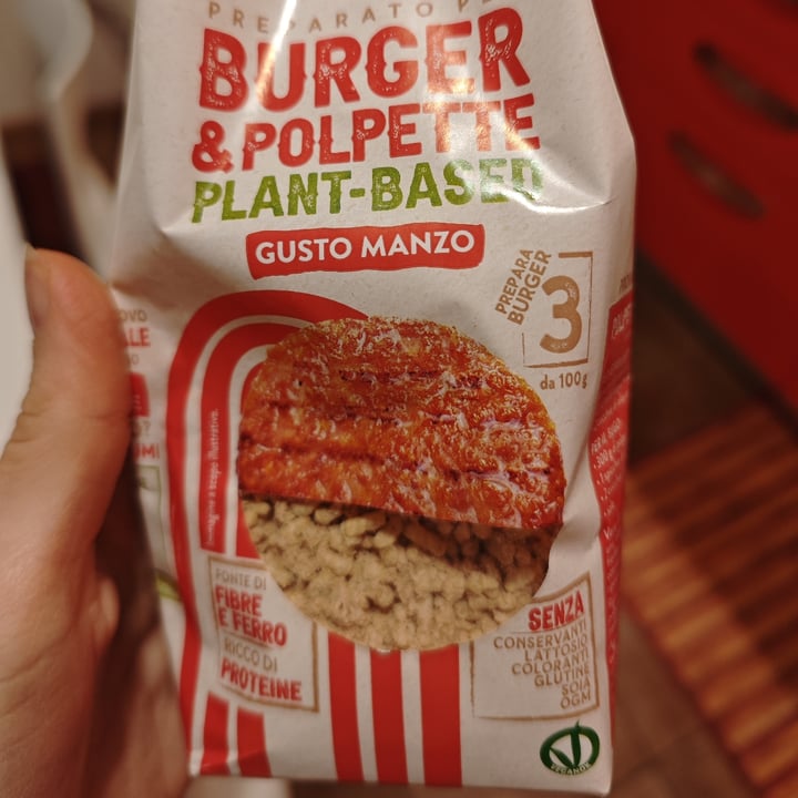 photo of Beamy preparato per burger e polpette plant based al gusto manzo shared by @harubaba on  25 Jan 2025 - review