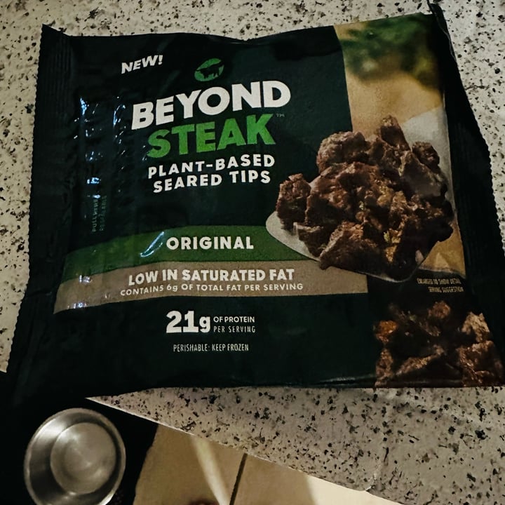 photo of Beyond Steak Beyond Steak PLANT-BASED SEARED TIPS shared by @irmaroman64 on  18 Oct 2023 - review