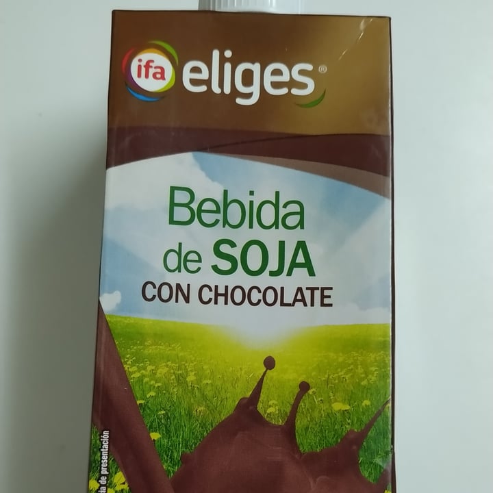 photo of Ifa eliges Bebida de soja con chocolate shared by @tomatoandpotatovegan on  24 Aug 2023 - review