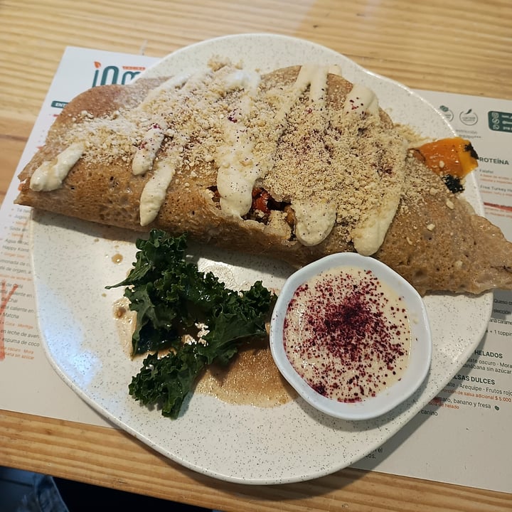 photo of iOm Cocina Plant-Based Crepe shared by @ndmuse on  10 Oct 2025 - review