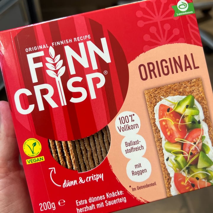 photo of Finn Crisp Original Sourdough Rye Thins shared by @citronimus on  27 Aug 2025 - review