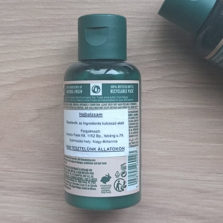 photo of The Body Shop Shea Conditioner with Vegan Silk Protein shared by @plantpowerpuffgirl on  02 May 2024 - review