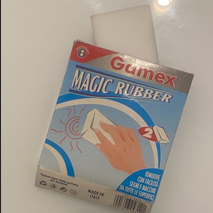 photo of Gamex MAGIC RUBBER shared by @lauradeluca on  22 Dec 2023 - review