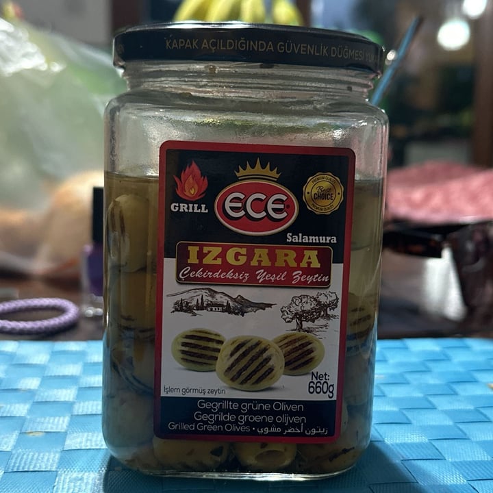 photo of ECE Grilled Green Olives shared by @gatinhozen on  16 May 2025 - review