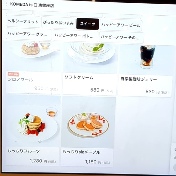 photo of KOMEDA is □（コメダイズ） Bouncy Pancake - Fruits shared by @izumi on  29 Mar 2025 - review