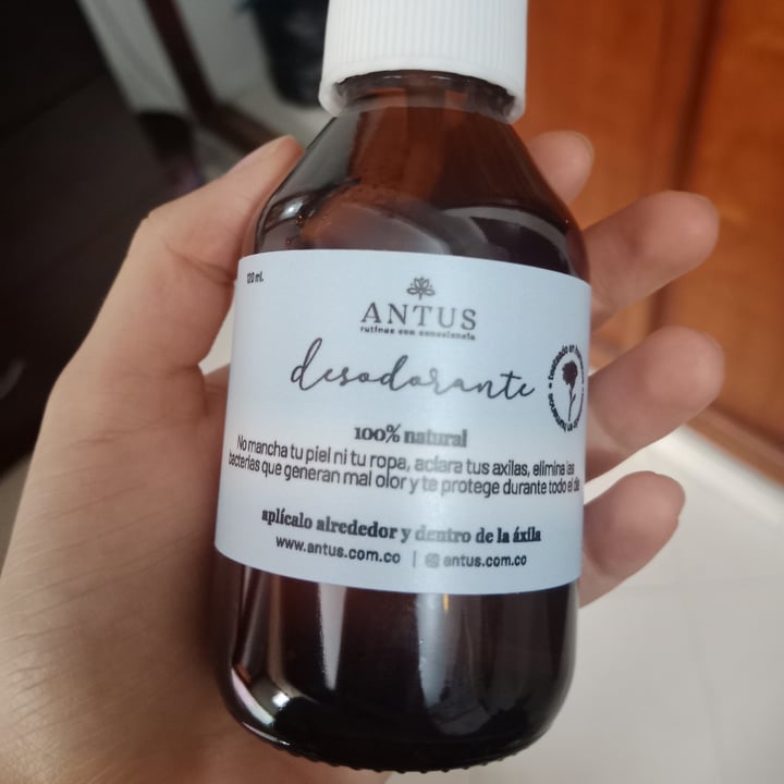 photo of Antus Desodorante piedra lumbre shared by @nataliamp on  22 Nov 2023 - review