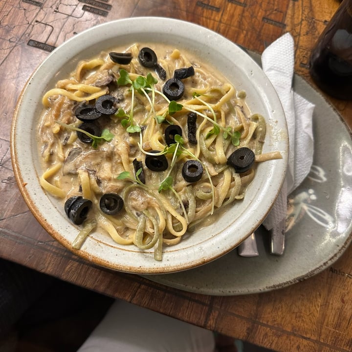 photo of Marc's café - store vegan linguini Alfungi pasta shared by @arjun04 on  06 Oct 2024 - review