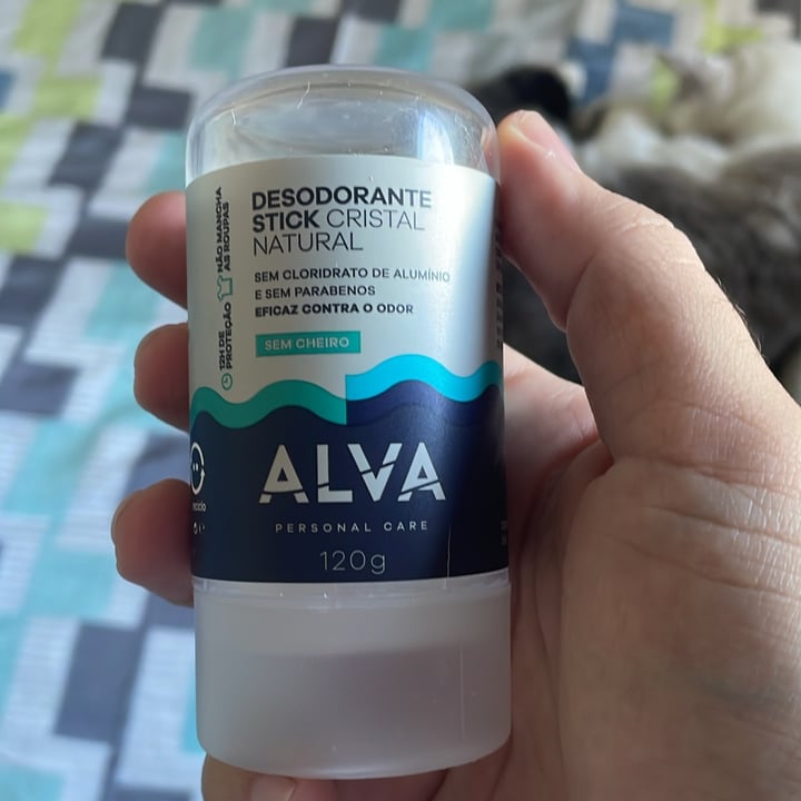 photo of Alva Desodorante Stick Cristal Natural shared by @gpan94 on  10 Jun 2024 - review