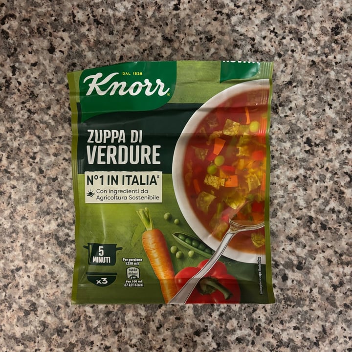 photo of Knorr Zuppa di verdure shared by @silviamitidieri on  24 Aug 2025 - review