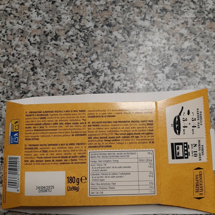 photo of Unconventional cotolette vegetali shared by @barbarellaap on  13 Apr 2025 - review