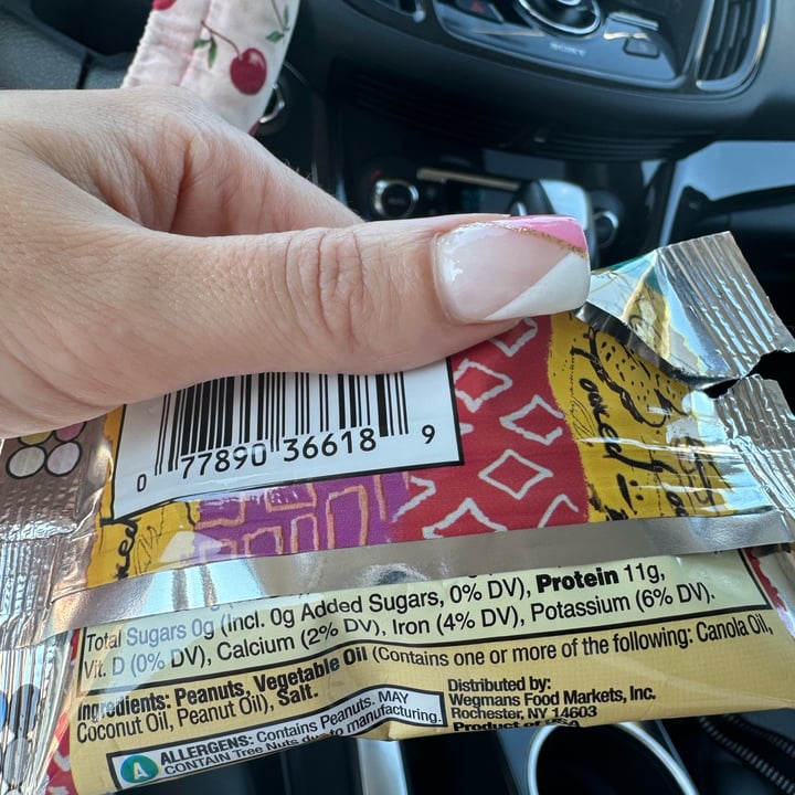 photo of Wegmans Salted Virginia Peanuts shared by @clarec36 on  10 Oct 2024 - review
