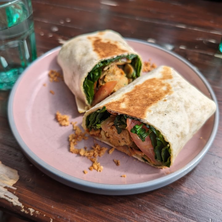 photo of Serenity Now Fried Chicken Wrap shared by @katchan on  28 Apr 2024 - review