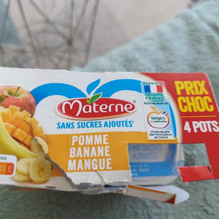 Materne compote pomme banane mangue Review abillion