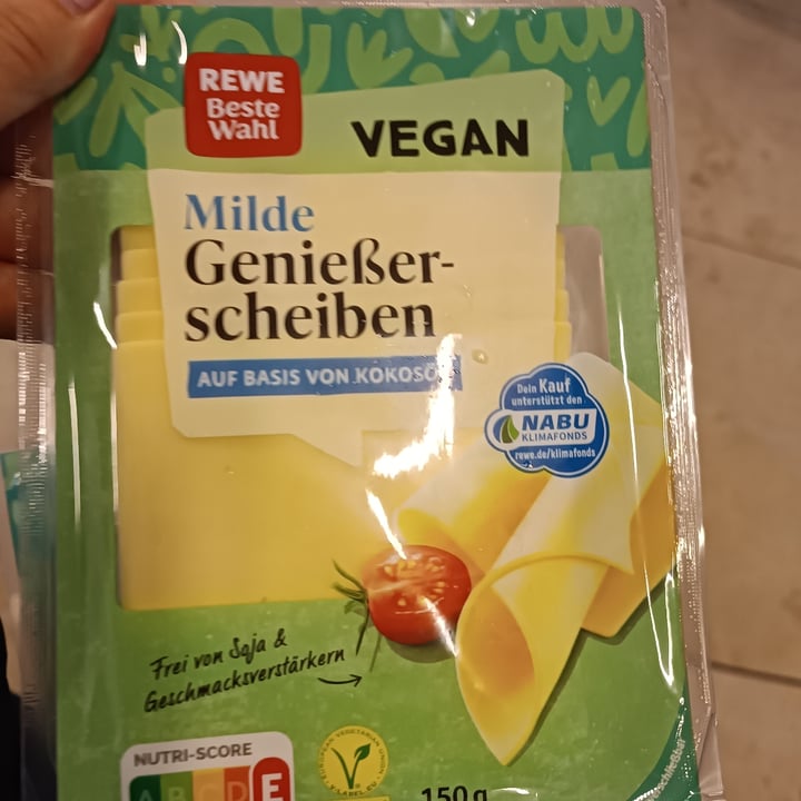 photo of Rewe käse shared by @biancafurii on  13 Sep 2023 - review
