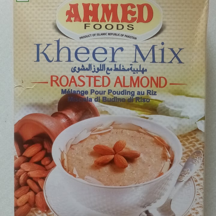 photo of Ahmed Foods kheer mix roasted almond shared by @valeveg75 on  01 May 2024 - review
