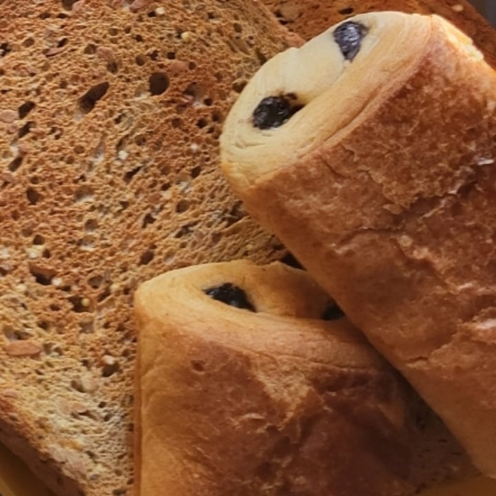 photo of The Base Vegan Retreat Animal Sanctuary Pain au chocolat shared by @johnboat on  20 Sep 2025 - review