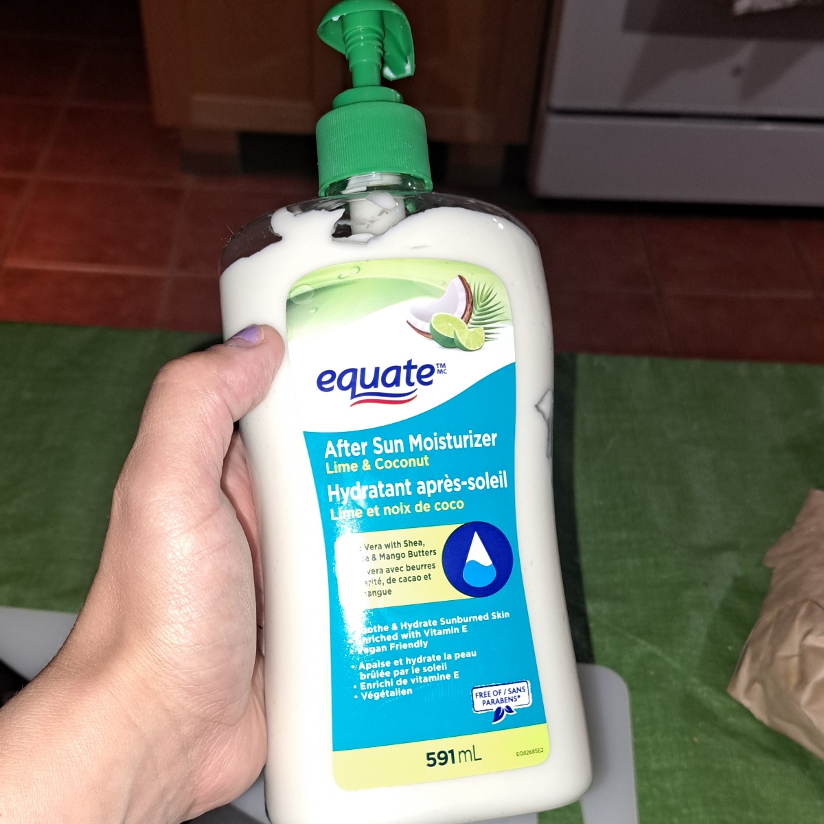 Equate After Sun Moisturizer Lime & Coconut Reviews abillion