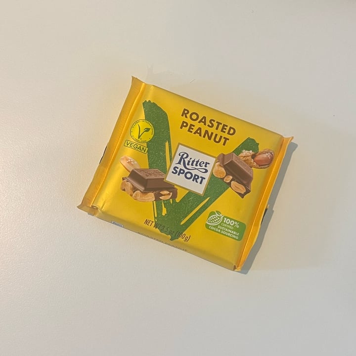 photo of Ritter Sport Roasted Peanut shared by @theveggienotebook on  04 Oct 2025 - review
