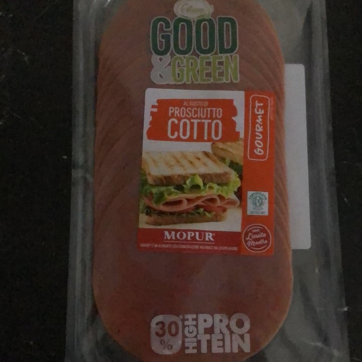 photo of Good & Green Affettato al gusto di prosciutto cotto shared by @blauregen on  26 Aug 2023 - review