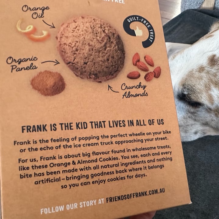 photo of Friends of Frank orange and almond cookies shared by @itsjustmel on  24 Sep 2025 - review