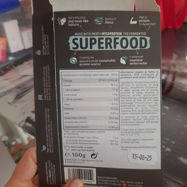 photo of Revo filet shared by @irenep on  22 Jun 2025 - review