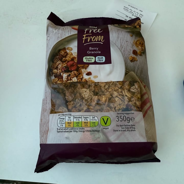photo of Coop Free From Berry Granola shared by @appleappleamanda on  02 Oct 2025 - review
