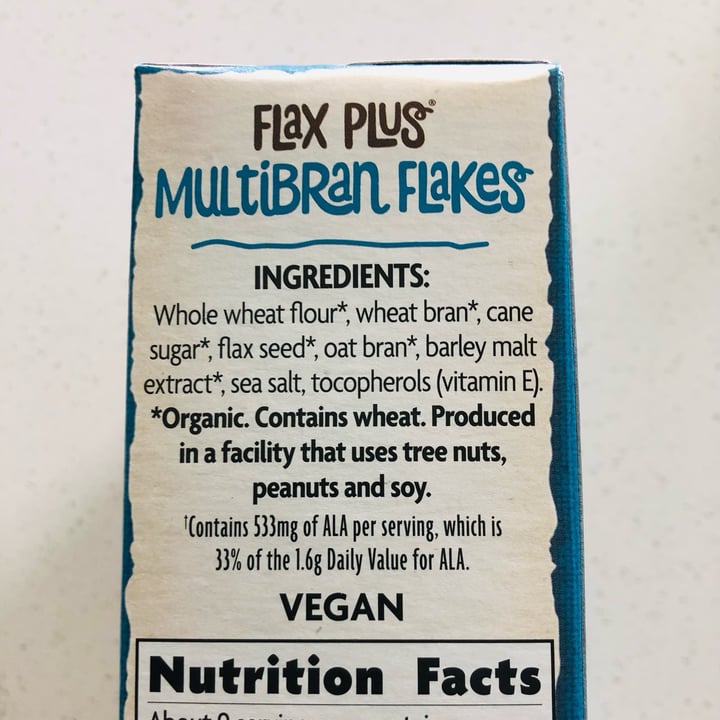 photo of Nature's Path Foods Flax Plus Multibran Flakes shared by @sueprozak on  04 Jun 2024 - review