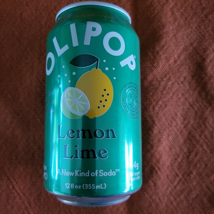 photo of OLIPOP Lemon Lime shared by @acastillon on  04 Aug 2025 - review