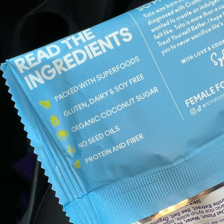photo of Toto Birthday Cake Plant-Based Cookie shared by @ksvegan17 on  20 Jul 2025 - review