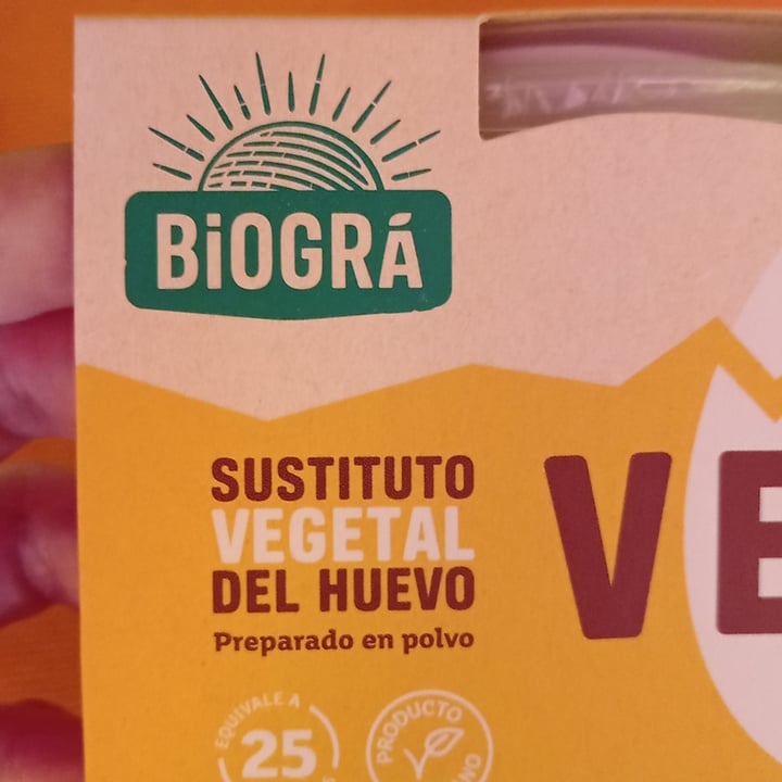 photo of Biogra Huevo vegetal en polvo shared by @nohemy on  17 Sep 2023 - review