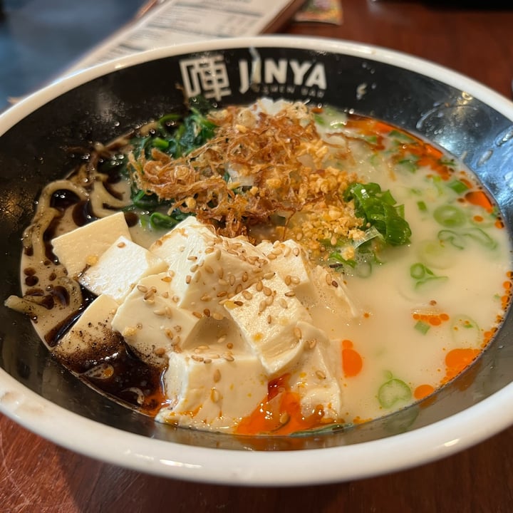 photo of JINYA Ramen Bar Spicy Creamy Vegan Ramen shared by @plantpowerpal on  26 Nov 2023 - review