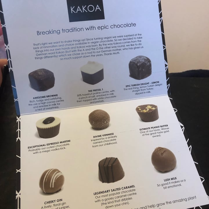 photo of Kakoa Vegan Chocolate Just M!LK Iconic Collection shared by @cloudnineberry on  26 Jan 2024 - review