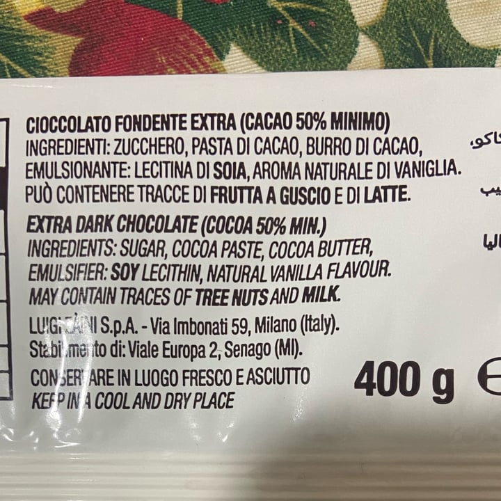 photo of Emilia Cioccolato fondente extra 400gr shared by @aledece on  27 Dec 2024 - review