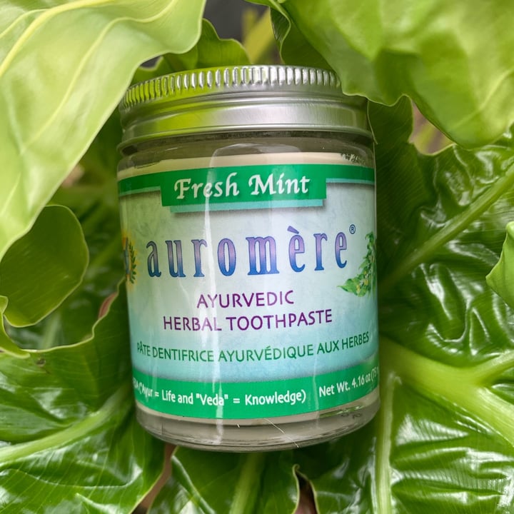 Auromère ayurvedic herbal toothpaste - in a jar Review | abillion