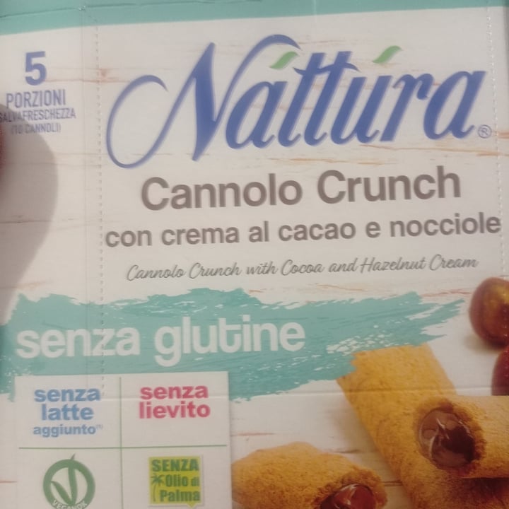 photo of Nattura Cannolo Crunch con Crema al Cacao e Nocciole shared by @nina2022 on  13 Sep 2023 - review