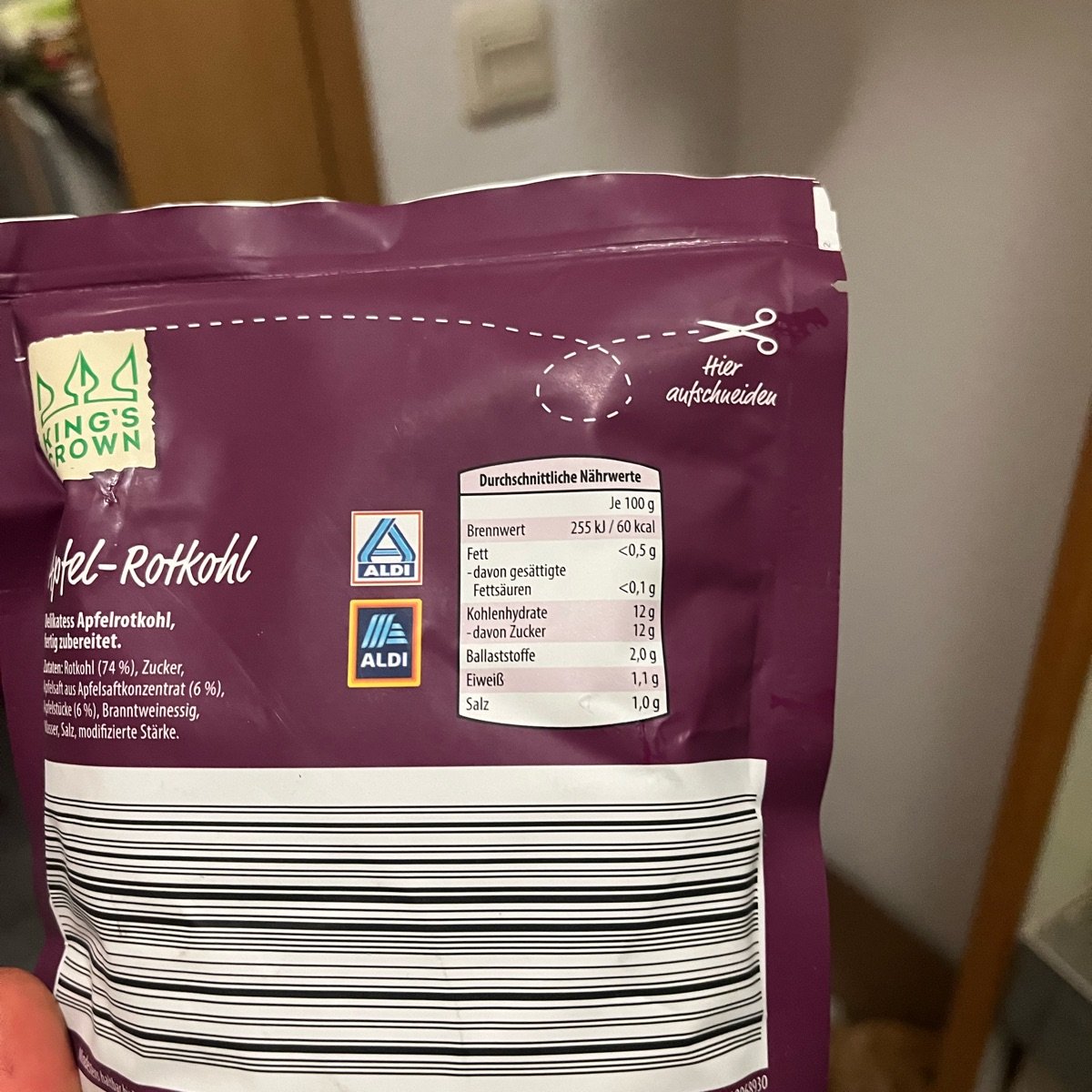 delikatess apfelrotkohl from King&amp;#39;s crown - Vegan Product Reviews ...