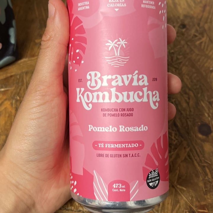 photo of Bravía Kombucha Kombucha shared by @miliforanimals on  16 Dec 2024 - review