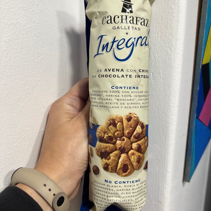 photo of Cachafaz Galletas Integral De Avena Con Chips De Chocolate shared by @gaby-miss-x on  19 Aug 2023 - review