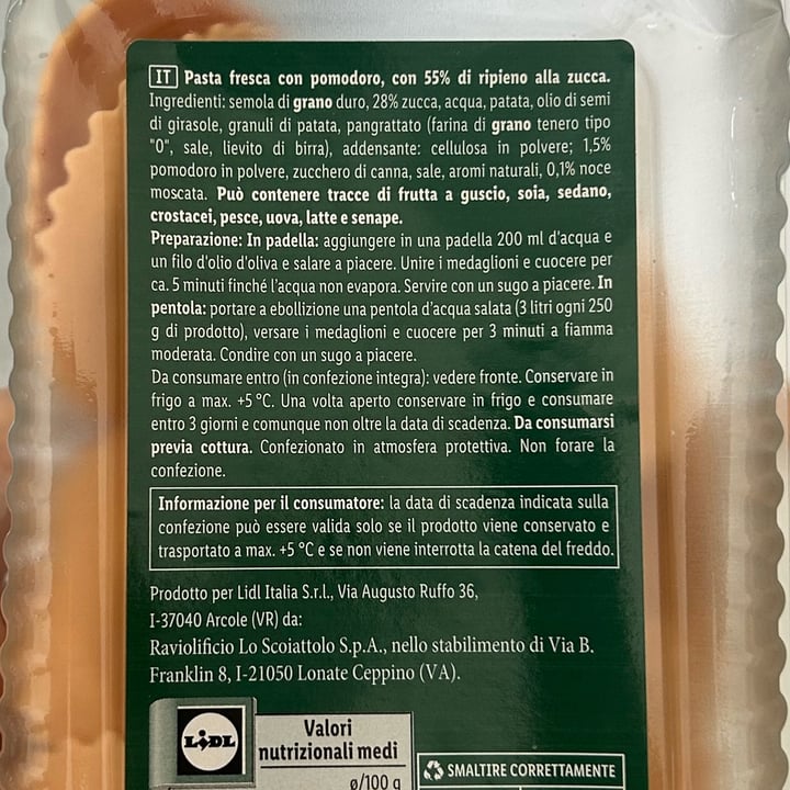 photo of Vemondo Medaglioni alla zucca shared by @annaberger on  16 Oct 2025 - review